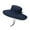 Navy, variant on HNMKIU Lightweight Breathable Summer Sun Hat For Outdoor Beach Travel Hiking With Wide Brim For Men And Women Navy,One Size