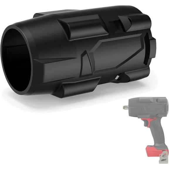 3/8" Rubber Protective Cover for Milwaukee M18 FUEL 2960-20, 2962-20, 2962P-20 18V Stubby Impact Driver, Tool Guard Cover 49-16-2960