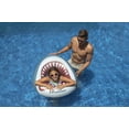 thumbnail image 3 of Swim Central Inflatable Kids Shark Mouth Pool Ring - 38" - White and Gray, 3 of 3