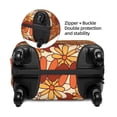 thumbnail image 4 of Fotbe Hippie Flower Luggage Cover Protector,Suitcase Protector,Scratch and Dirt Resistant,Fits 18-32 Inch Luggage-Small, 4 of 9