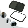 thumbnail image 4 of RV Window Replacement Vertical Sliding Trailer Marine Camper Window Black 15"W x 24"H, 4 of 12
