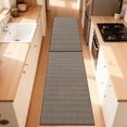 thumbnail image 4 of MeyJey Kitchen Rug Set 2 Piece, Non Slip Kitchen Floor Mats Machine Washable Mats for Home Floor and Living Room,Brown, 4 of 12