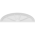 thumbnail image 3 of Ekena Millwork 42"W x 11-1/2"H x 2"P Elliptical 4 Spoke Architectural Grade PVC Pediment, 3 of 7