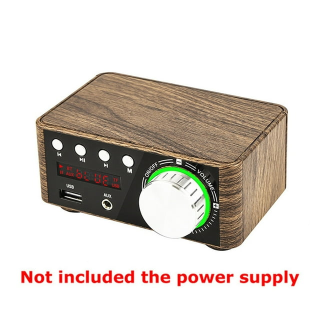Mini Digital HiFi Bluetooth 5.0 Power Class D Amplifier Audio Amp 50W*2 Home Theater Car Marine USB TF-Card ,High Sound