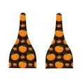 thumbnail image 3 of Picia Orange Pumpkin And Autumn Maple Printed Preemie Hats for Baby Girls Cotton Premature Knot Hats Newborn Hospital Cap Warm Knot Beanie Nicu for Preemie Girls and Boys, 3 of 6