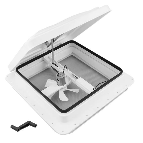 ABS Window Caravan Rv Skylight Electric Roof Vent Fan