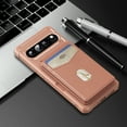 thumbnail image 7 of Allytechgroup Case Compatible with Mag-safe for Google Pixel 8A,RFID Blocking 2 in 1 Detachable PU Leather Magnetic Wallet Case with Credit Card Slots Kickstand Shockproof Cover, Rosegold, 7 of 7