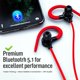 thumbnail image 2 of Auriculares inalámbricos Bluetooth vinamass con micrófono IPX5 a prueba de agua, 2 of 8