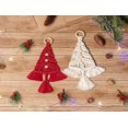 thumbnail image 3 of 3 Pcs Macramé Tissé DIY Arbre de Noël Macramé Décorations Boho, 3 of 4
