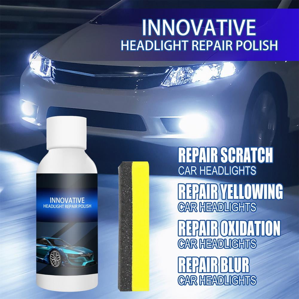 Automotive Headlight Restoration Fluid, Car Maintenance Clean