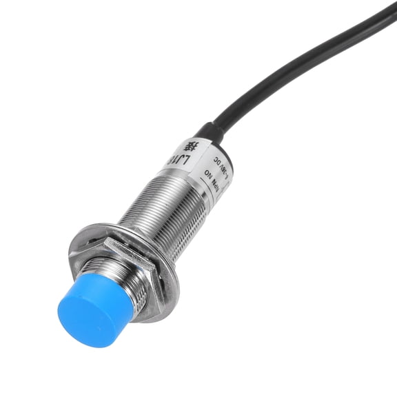 Uxcell M18 Approach Inductive Proximity Sensor Switch NPN NO 8mm Detection DC 6-36V 3.9ft 1Pcs