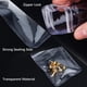 thumbnail image 4 of 300 Piezas 3 Tamaños Bolsas Transparentes para Pendientes Bolsas Impermeables Bolsa de Almacenamiento Reutilizable Engrosada para Joyas Anillos Collar Pulsera, 4 of 4