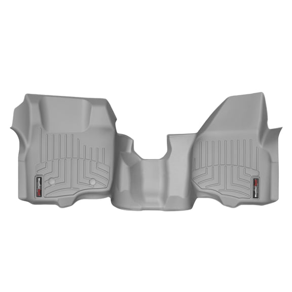 WeatherTech Custom Fit FloorLiners compatible with 2011-2011 Ford Super Duty - 1st Row - Over The Hump, Grey