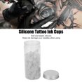 thumbnail image 4 of Vasos Desechables Para Tinta De Tatuaje Con Base De Succión, Silicona Suave Y Elástica, 100 Unidades Para Tatuaje, Cejas, Delineador De Ojos, Microblading De Labios, 4 of 7