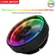 thumbnail image 3 of Coolmoon Rgb Cpu Cooler Led Colorido Ultra Silencioso Computadora Cpu Disipador De Calor Ventilador Dc 12V 3P Conector Yuarrent EL009508-00, 3 of 6