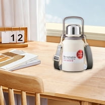 Thermal Carafe 600 ml - Stainless Steel Coffee Carafe for Hot Liquids, Coffee Carafe Insulated, 12 Hours Hot & 24 Cold Insulated Beverage Dispenser - Coffee Urn, Hot Water Dispenser