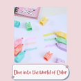 thumbnail image 2 of Corbekel 24 PCS Cute Mini Highlighters in 2 Style (Bear & Rabbit), Kawaii Highlighters for Kids & Adults, Small Multi Colored Highlighters Pastel Set, 2 of 7