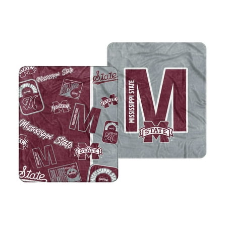Mississippi State Bulldogs 50" x 60" Dream Weave Throw Blanket