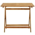 thumbnail image 2 of Inlife Patio Table Folding 35.4"x35.4"x29.5" Solid Acacia Wood, 2 of 9
