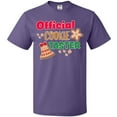 thumbnail image 3 of Inktastic Christmas Official Cookie Taster with Bell and Star Cookie T-Shirt, 3 of 5