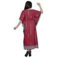 thumbnail image 2 of Moomaya Long Caftan Maxi Dress Beach Swimwear Cover Up Womens Kaftan Plus Size, 2 of 6