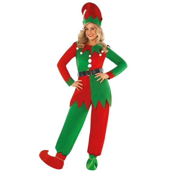 Morph Elf Costume Ladies Adult Elf Costume Ladies Womens Elf costume Christmas Elf Women Costume Lady Elf Costume M