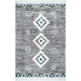 thumbnail image 2 of nuLOOM Rogue Modern Shag Area Rug, 5', Gray, 2 of 3