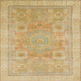 thumbnail image 1 of Ahgly Company Indoor Square Abstract Gold Abstract Area Rugs, 8' Square, 1 of 6