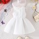 thumbnail image 5 of Vestido de Cumpleaños para Niñas Color Sólido sin Mangas Correa de Hombro Vestido de Princesa para Niñas Falda Plisada de Moda, 5 of 9