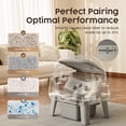 thumbnail image 6 of PetPivot AS12 Automatic Cat Litter Box Self-Cleaning with Safety Protection, Liners, Front Entry Step Included, Full Grey, 6 of 11