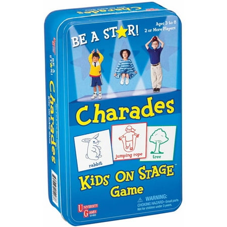 Kids on Stage Charades Game in a Tin