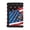 American Flag Skeleton Hand Pattern, variant on Trifold Purse with Wizard Axolotl Design, Polyester Toddler Wallet Secure Portable for Outdoor Sports and Daily Use