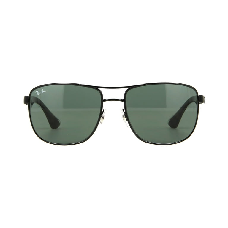 Ray-Ban Aviator Metal Sunglasses RB3533, Square Shape, Size 57
