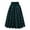 Green, variant on ZOHIUM Skirts Flowy Skirts for Women Women Fashion Casual Plaid Skirtwith Pockets Vintage High Waist Pleated Skirt Women Skirts Casual Skirts for Women (Yellow,S)