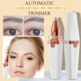 thumbnail image 1 of Hair Epilator Removal Aautomatic Women's USB Hair 2 In 1 Eyebrow Electric Charging Remover Scraper 1PC Beauty Instrument, 1 of 8