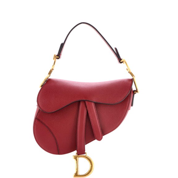Pre-Owned Saddle Handbag Leather Mini By Rebag