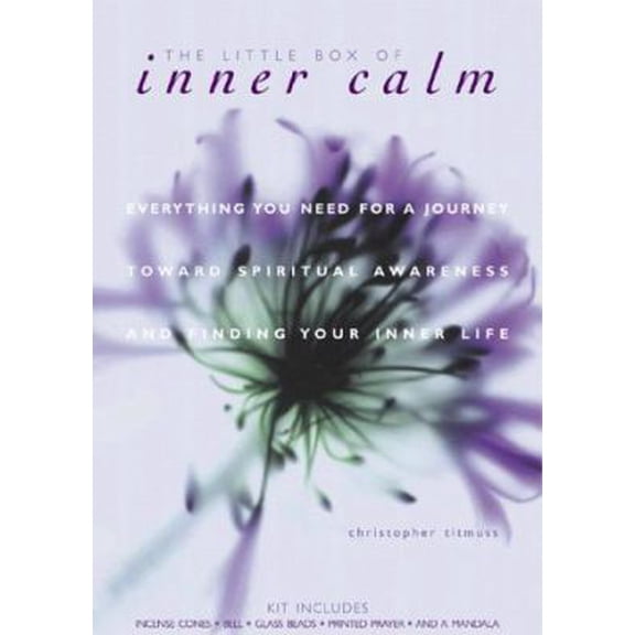 Pre-Owned Little Box of Inner Calm: Everything You Need for a Journey Toward Spiritual Awareness and Finding Your Inner-Life : Incense Cones, Bell, Glass Beads... (Paperback) 0764173030 9780764173035