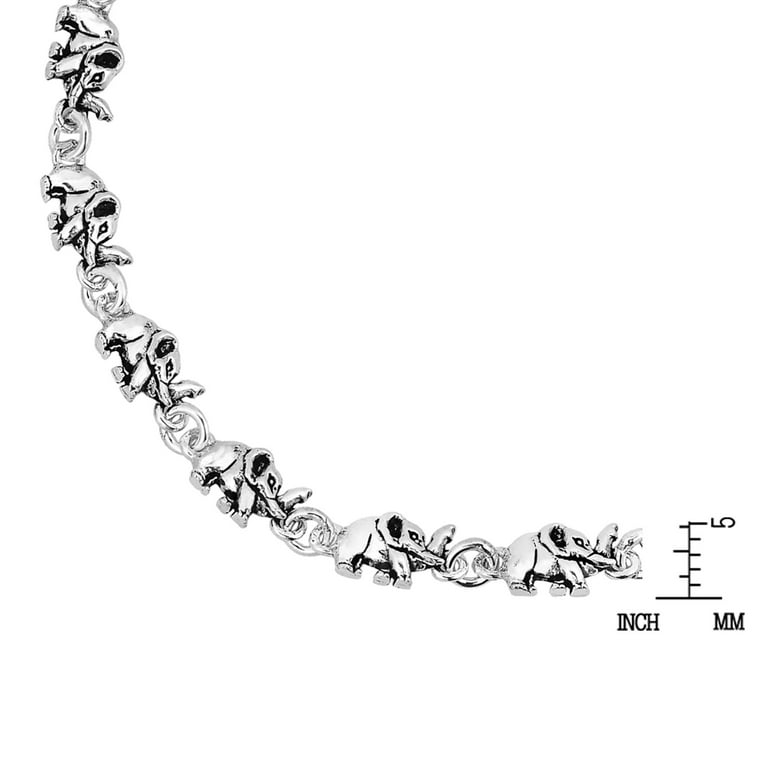 UNICEF Market  Marcasite and Sterling Silver Link Bracelet from Thailand -  Waves of Thailand