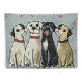 thumbnail image 5 of Orinice Aesthetic Cute Dogs Tapestry Wall Hanging Unique Style for Living Room Bedroom Apartment Farmhouse Dorm Home Decor Art 60x50inch, 5 of 6