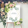 thumbnail image 4 of 2 Rustic Wedding Arch Lively Leaves with Ties And Clips Art Swag for Wedding Reception Tabletop Ceremony Window , pink Option 4 G, 4 of 7
