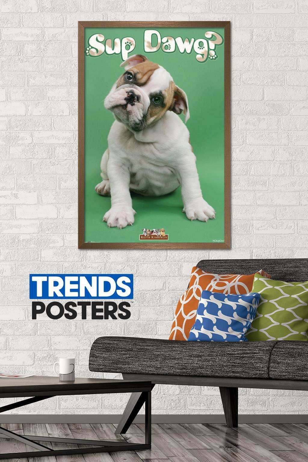 Keith Kimberlin - Sup Dawg Wall Poster, 22.375" x 34", Framed