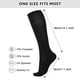 thumbnail image 4 of Calcetines deportivos American Trends para mujer hasta la rodilla, paquete de 2, negros, 4 of 7