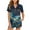 Blue Butterfly, variant on Cute Giraffe Print Women's Sleepwear Short Sleeve Women's Pajama Sets Notch Collar Button Down Nightwear Loungewear with Pockets Top and Shorts 2 Piece Night Suit for Women Size XXL