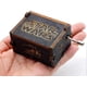 thumbnail image 3 of 2025 2024 Star Wars Themed Black Wood Music Box with Carved Design, 3 of 3