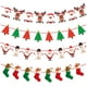 thumbnail image 2 of Guirnalda de pancartas navideñas, decoración navideña para el hogar, adornos navideños de Papá Noel, decoración navideña, muñeco de nieve de Año Nuevo, alce, 2 of 5
