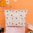 thumbnail image 1 of EIMELI Make Up Organizer with Zipper Toiletry Bag Large Capacity (Love Baby Bear), 1 of 9