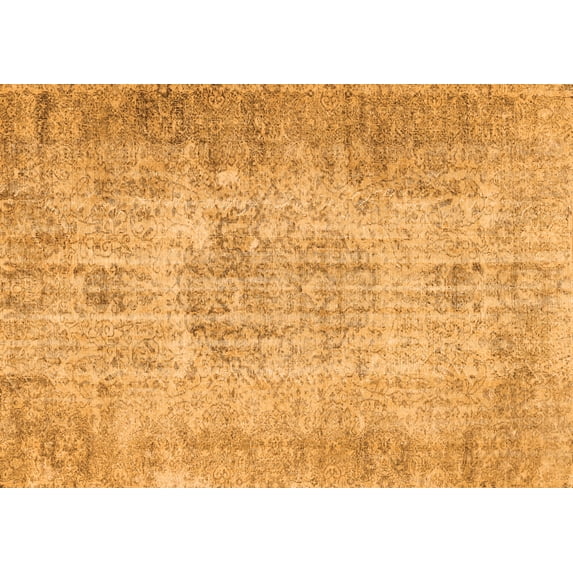 Ahgly Company Indoor Rectangle Persian Orange Traditional Area Rugs, 7' x 9'