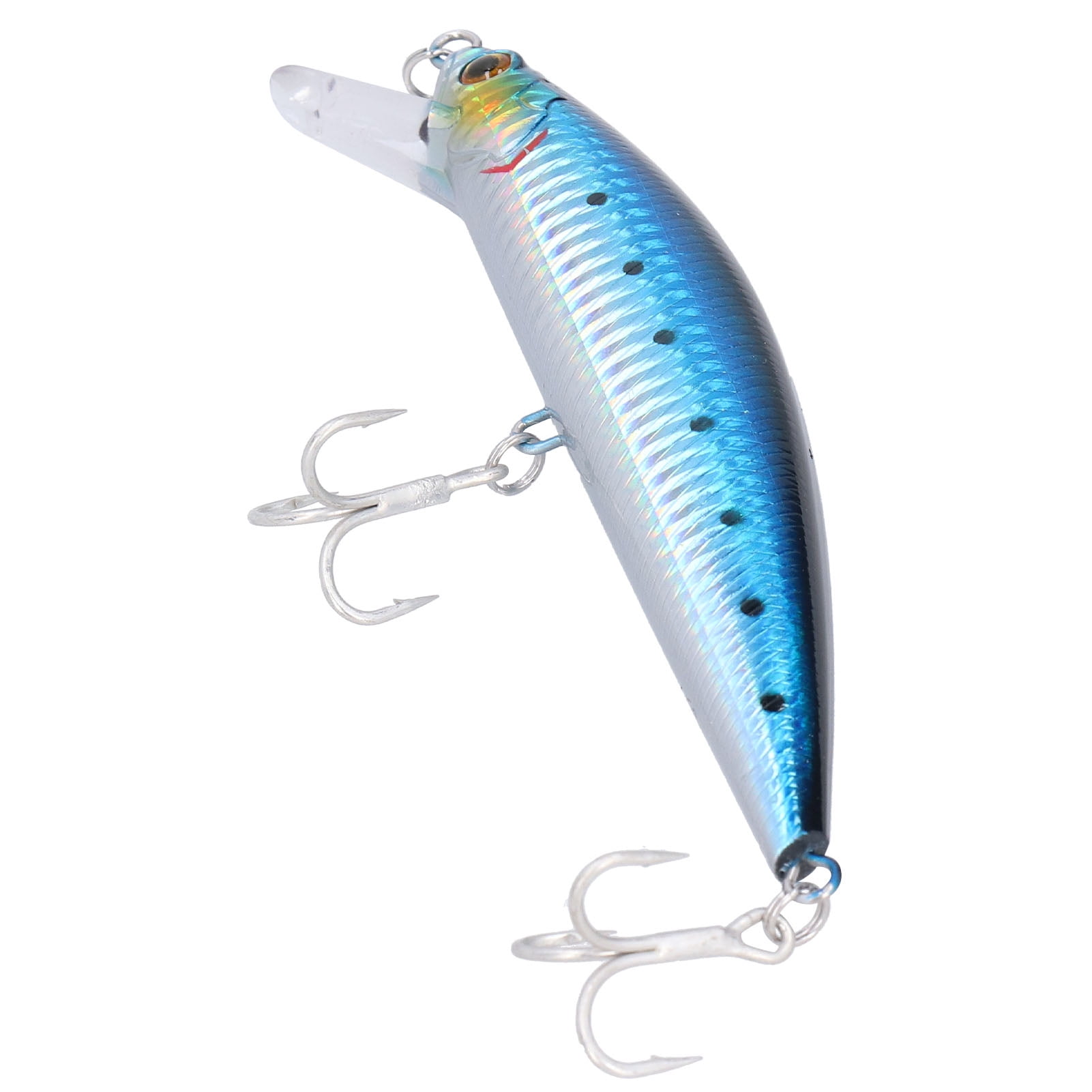 60g Fishing Sinking Lure - Stainless Steel & Plastic, With 3D Eyes, For Saltwater & Freshwater - View #10