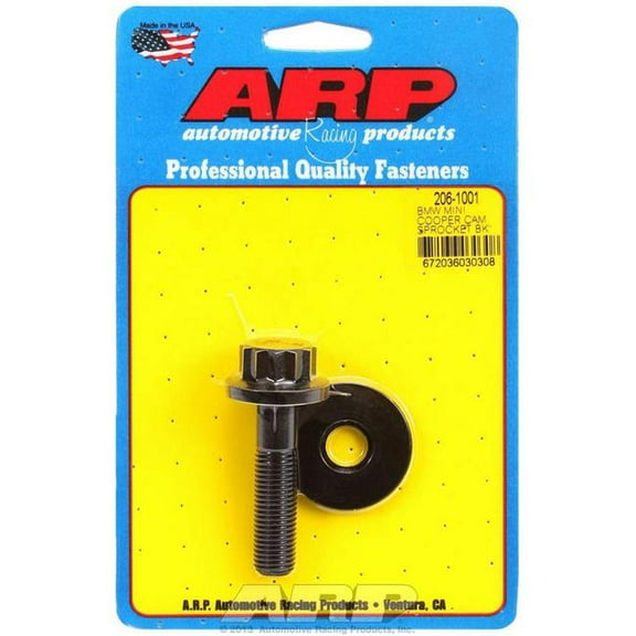 ARP 12 x 1.50 mm Thread Pro Series Camshaft Gear Bolt Kit for Mini Cooper - Black Oxide