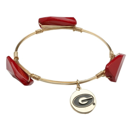 Georgia Bulldogs Bracelets - Georgia Bulldogs Women's Leah II Bracelet - Gold - No Size